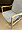 Хорсес с подставкой для ног светло-серая ткань, дуб, тон бесцветный для кафе, ресторана, дома, кухни 1891308