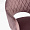 Стул Белладжио пыльно-розовый бархат ножки золото для кафе, ресторана, дома, кухни 2096081