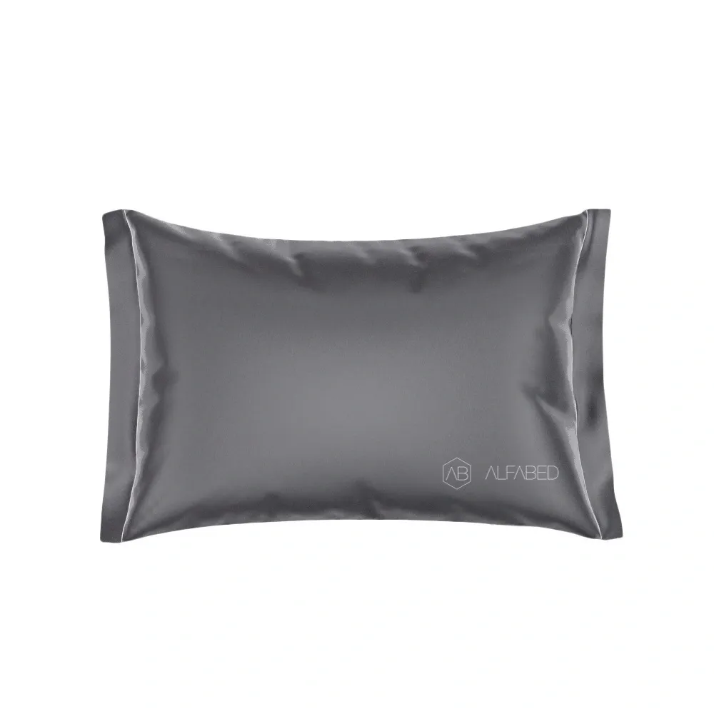 Pillow Case Royal Cotton Sateen Carbon 5/2