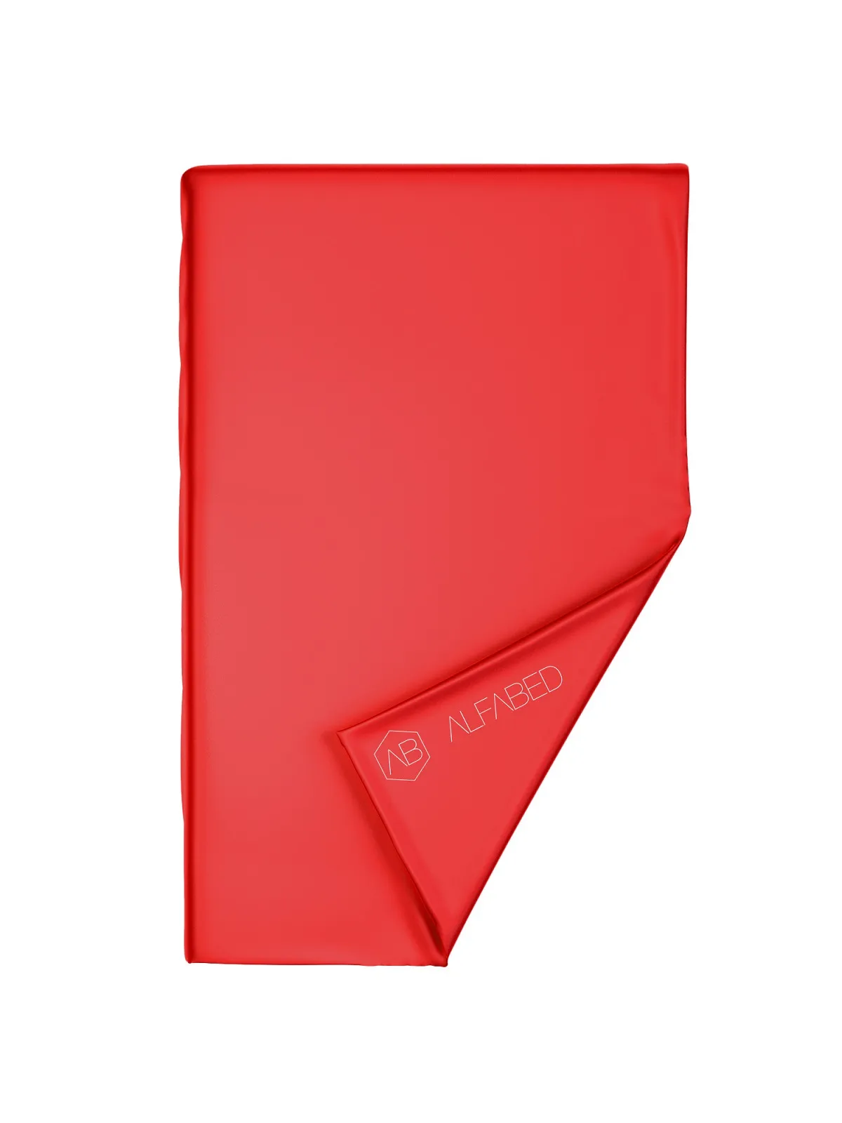 Duvet Cover Royal Cotton Sateen Noble Red F1