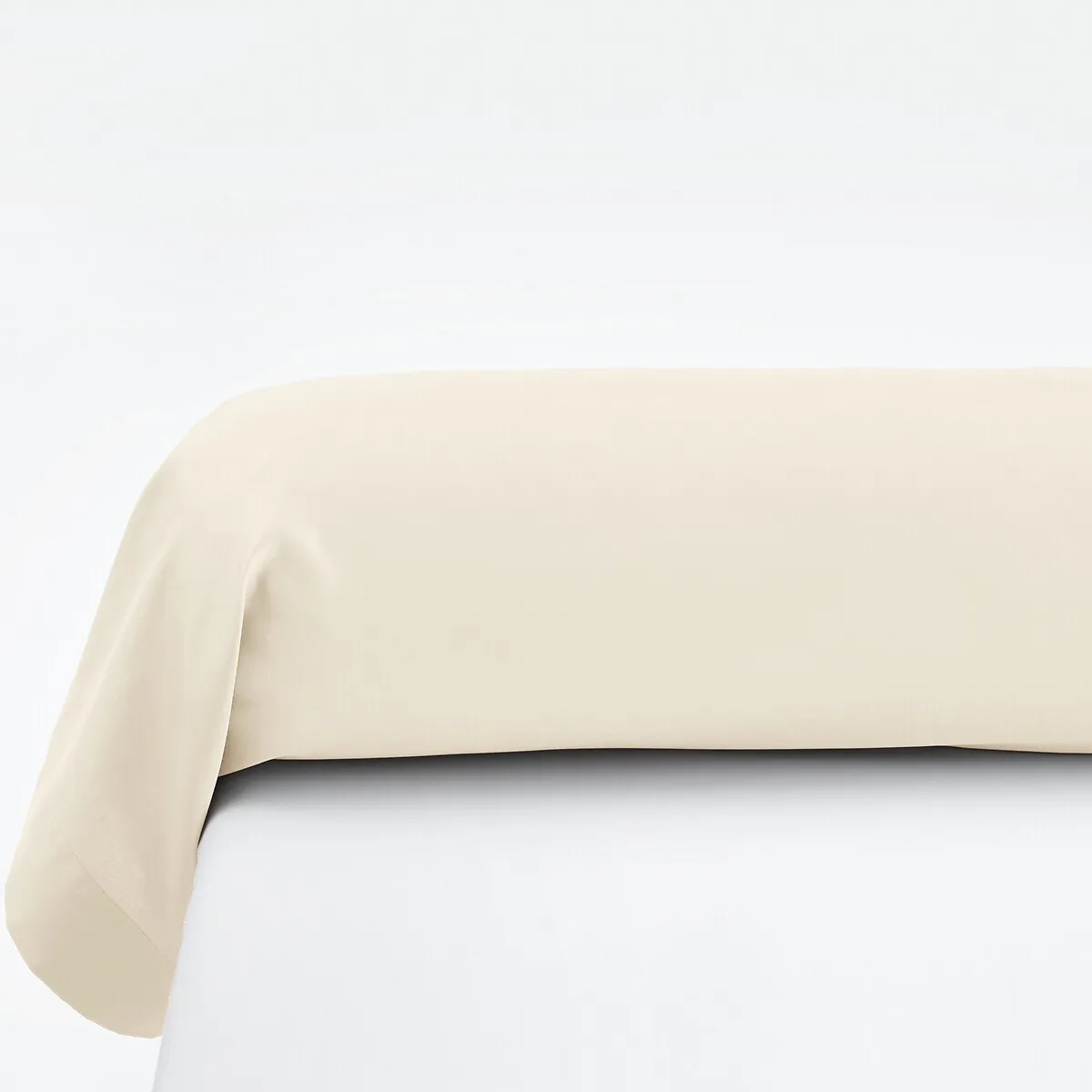 Pillow Case Premium Cotton Sateen Cream Roll Standart