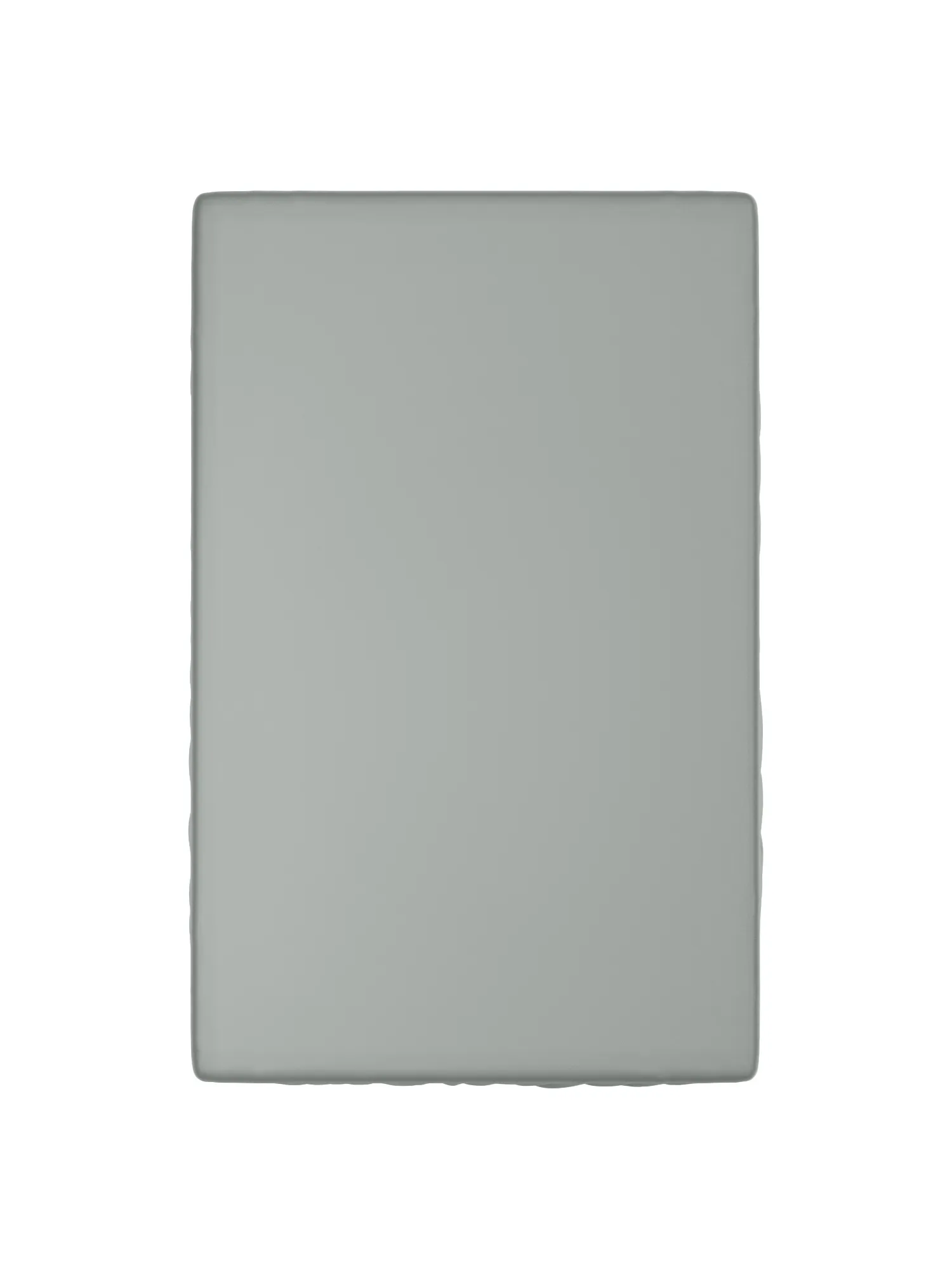 Fitted Sheet Royal Cotton Sateen Cloud Grey H-25