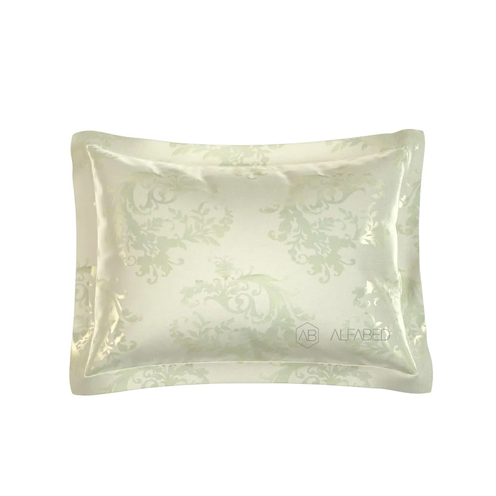 Fata de perna lux double face jacquard modal vineyard cream 5 4