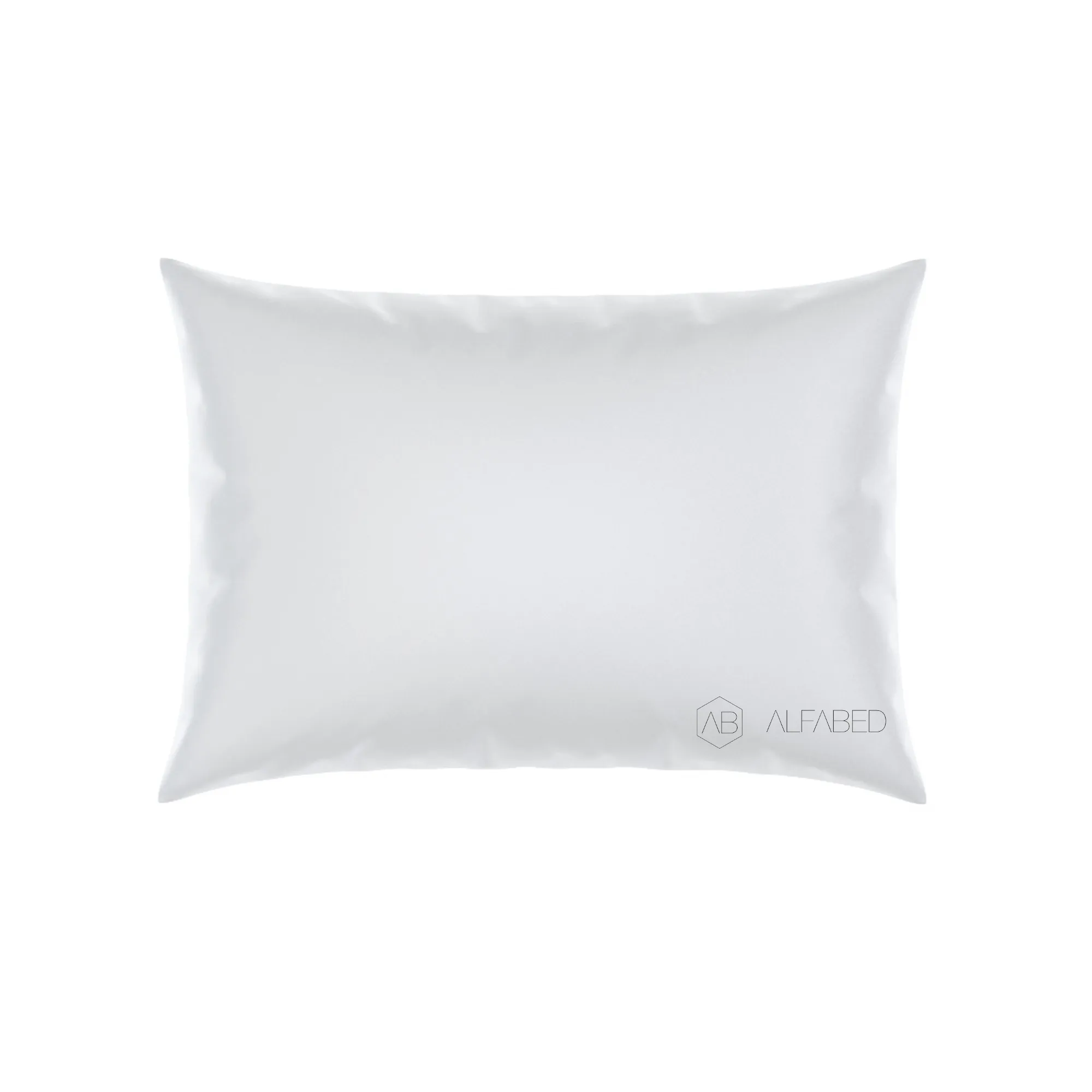 Pillow Case Premium Cotton Sateen White W Standart 4/0