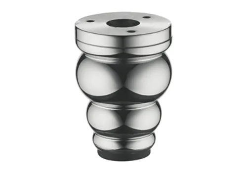 Ножка Adjustable Shiny Chrome H 8 cm