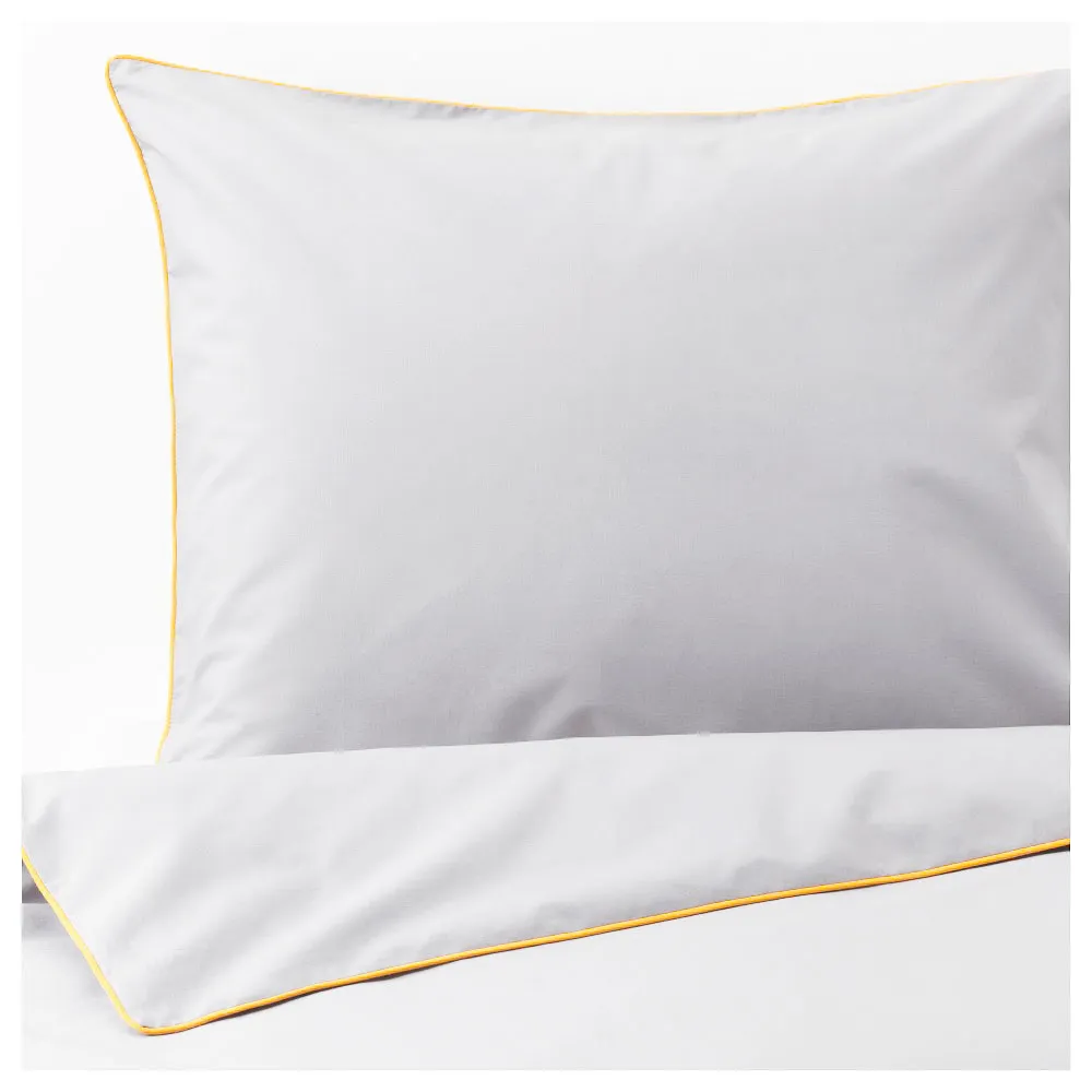 Fata de perna premium cotton sateen white gold tape