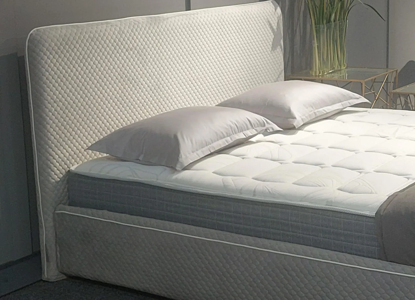 ALFABED PURE BOX Pat Cu Mecanism De Ridicare Quilted2