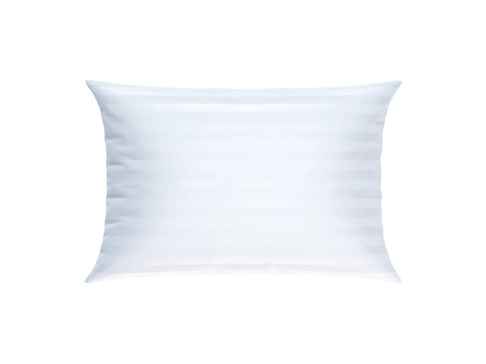 Pillow Case Premium Woven Cotton Sateen Stripe White Standart H 4/0