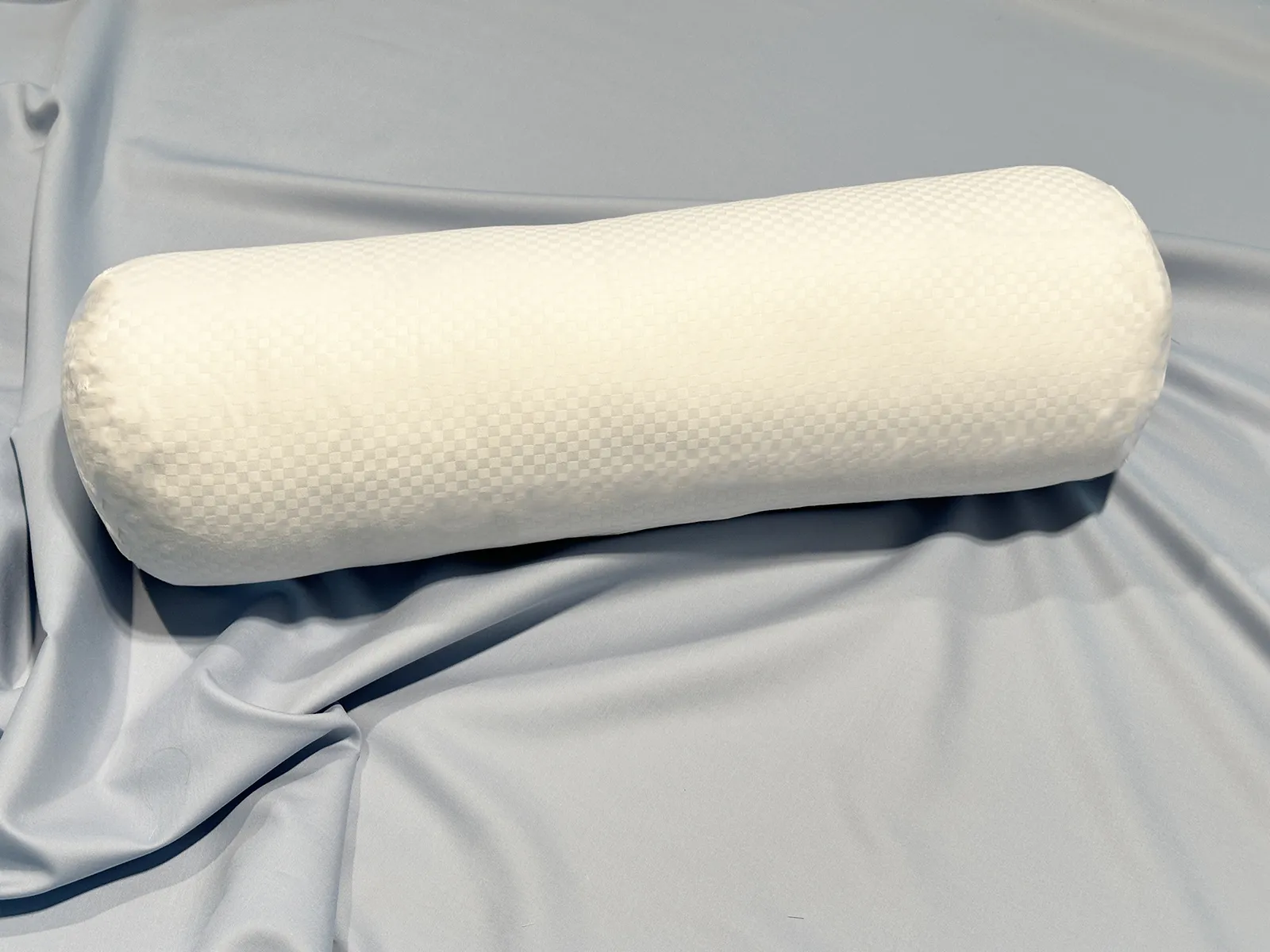Pillow Case Premium Woven Cotton Sateen Chess White Roll Standart