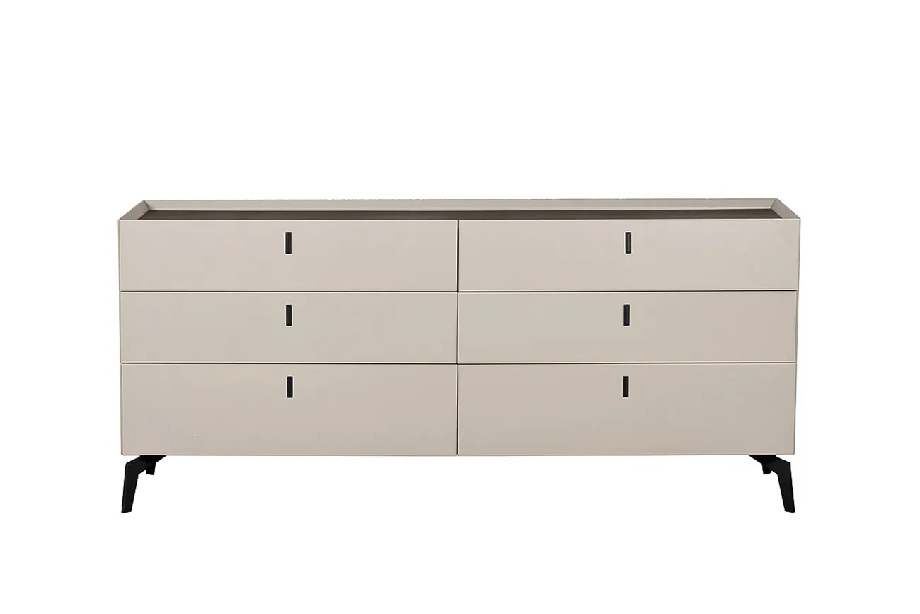 Комод светлый 156*43,5*70см 77IP-CH817/1