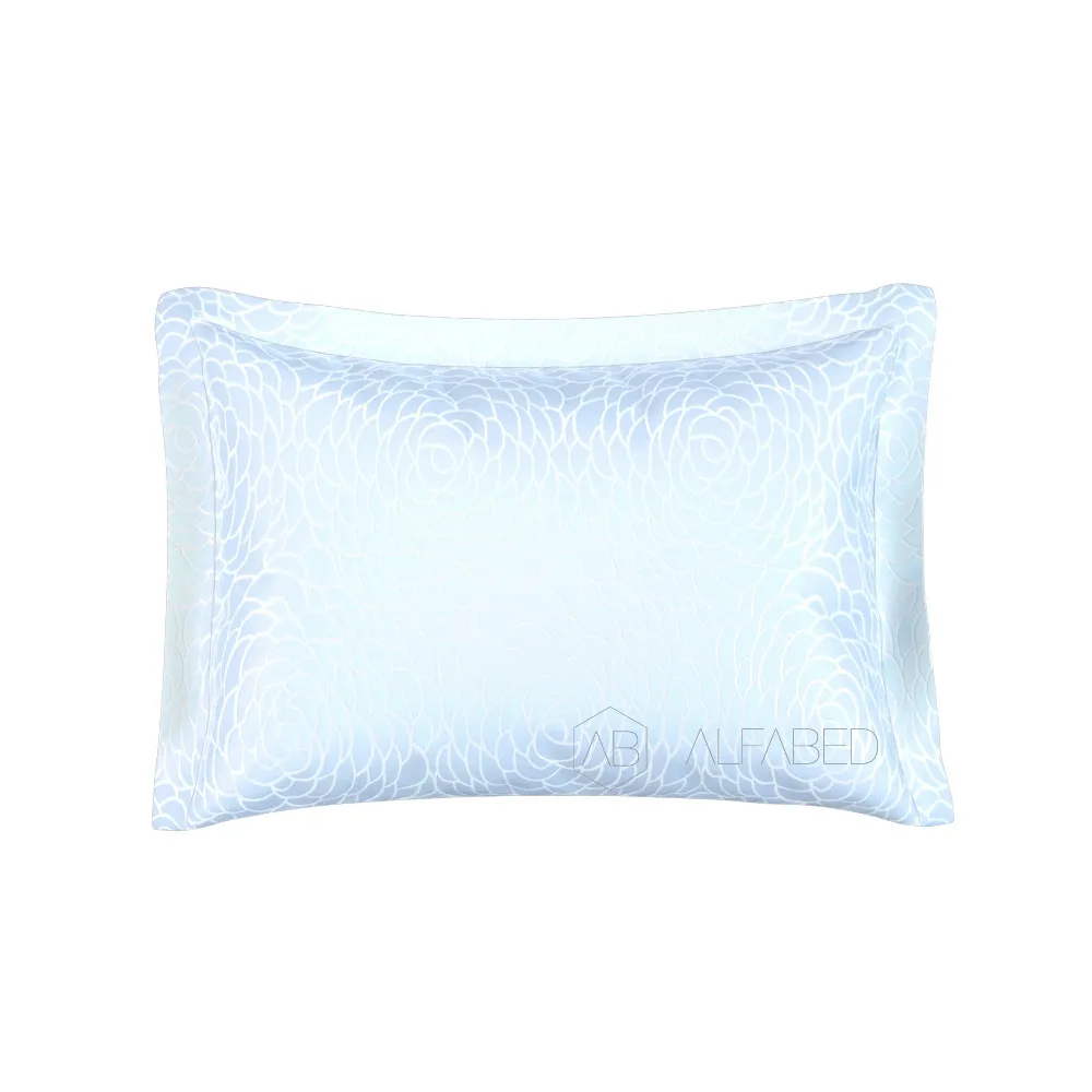 Fata de perna lux double face jacquard modal miracle mint 5 3
