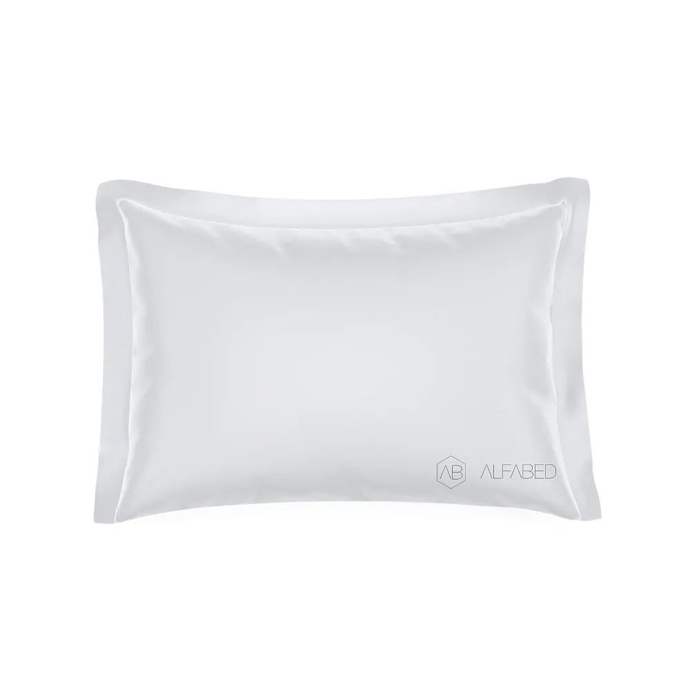 Pillow Case Premium Cotton Sateen White 5/3