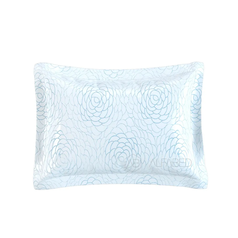 Fata de perna lux double face jacquard modal miracle mint r 5 4