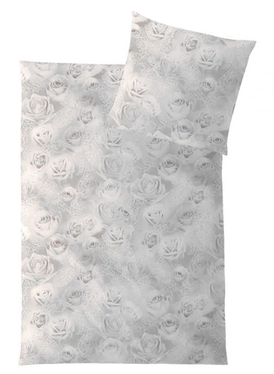 HEFEL Tencel noblesateen Wedding Silver