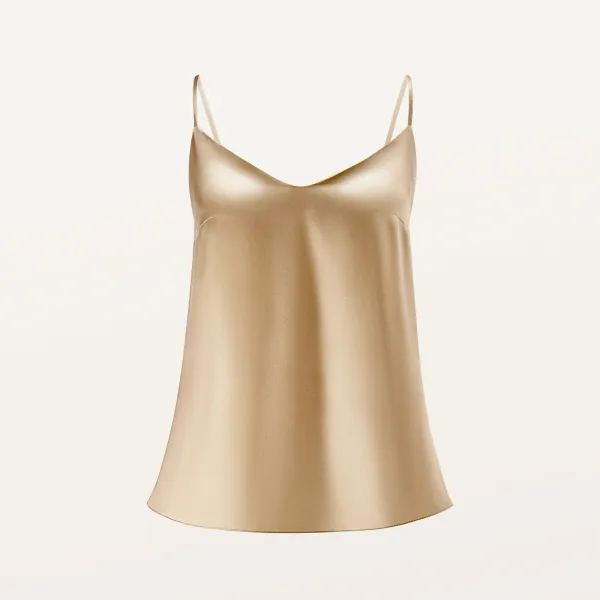 Топ 100% Silk beige