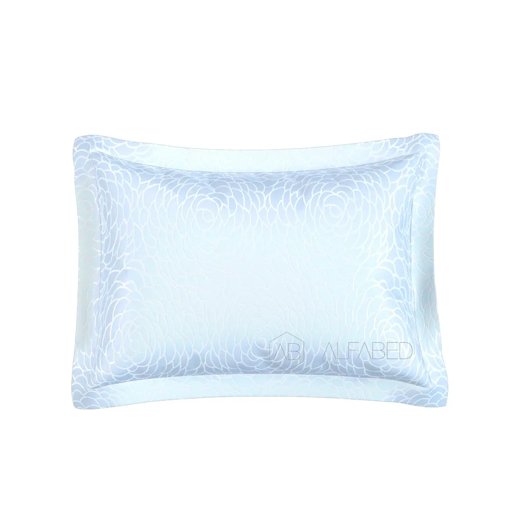 Fata de perna lux double face jacquard modal miracle mint 5 4
