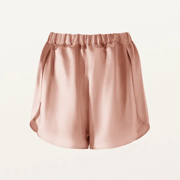 Шорты 100% Silk rose gold