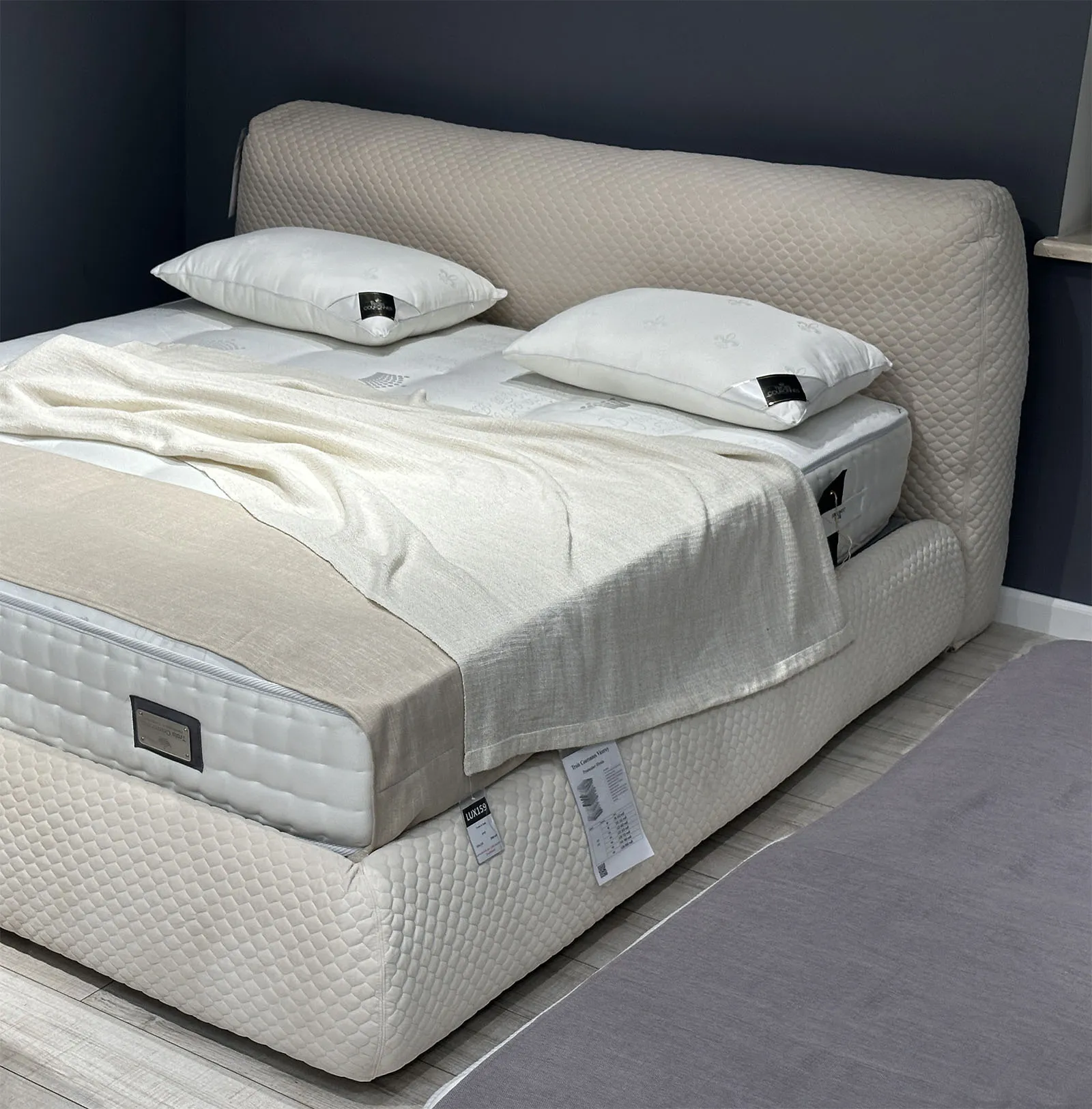 ALFABED HUSKY Pat Cu Mecanism De Ridicare Quilted8