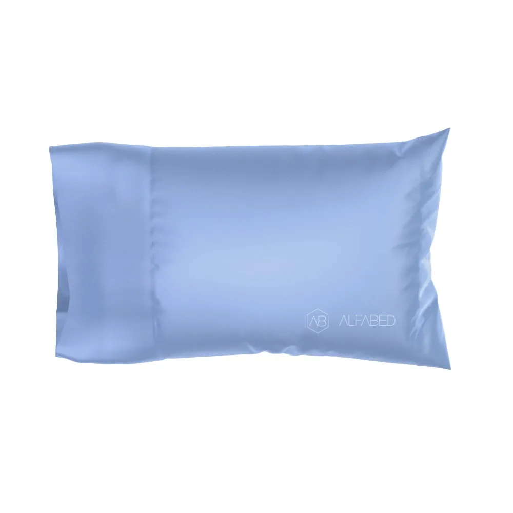 Fata de perna royal cotton sateen bright blue hotel h 4 0