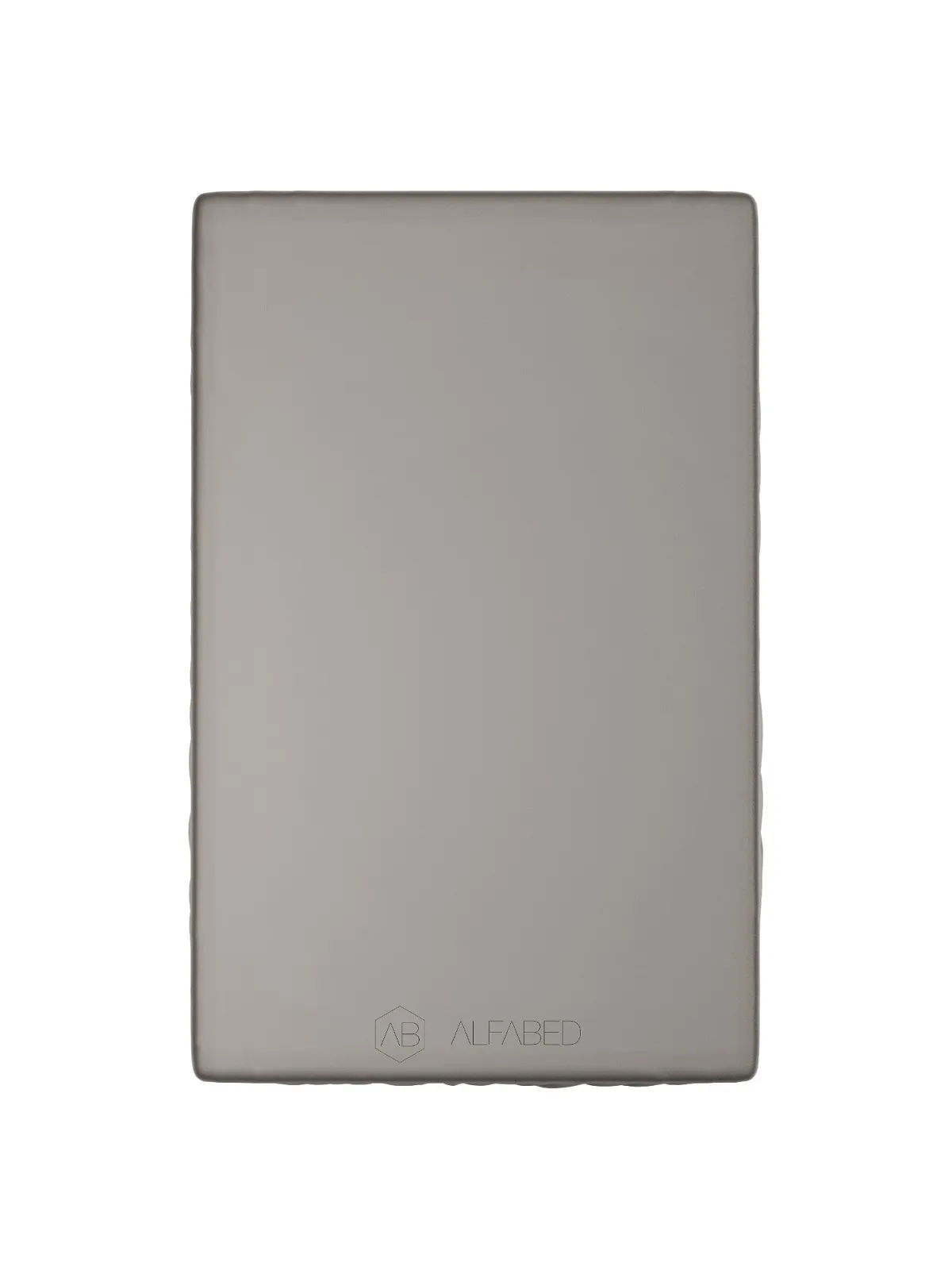 Fitted Sheet Premium Cotton Sateen Warm Grey H-35