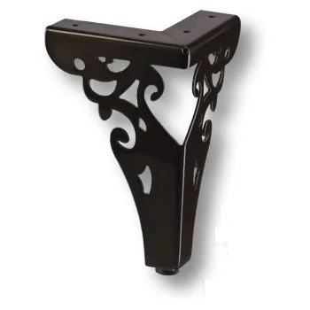 Ножка Tracery Black H 15 cm