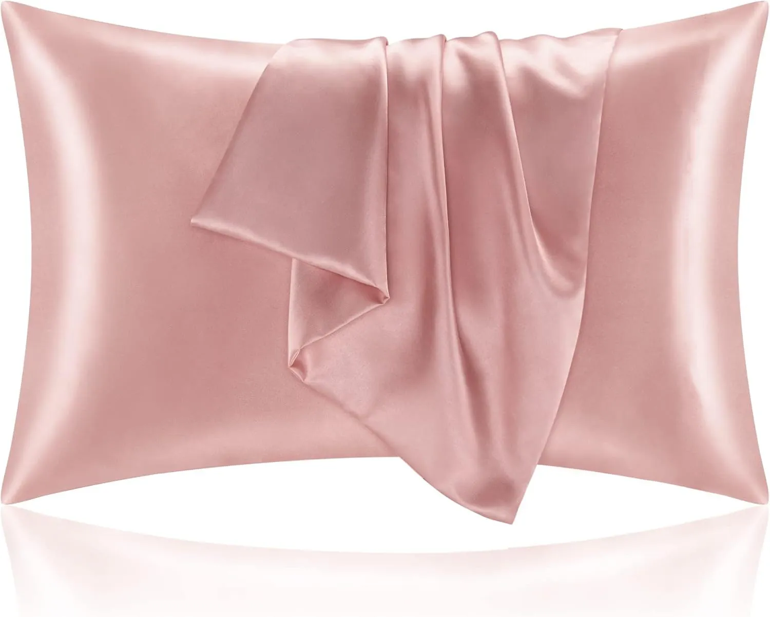 Pillow Case 100% Silk Joyful Rose
