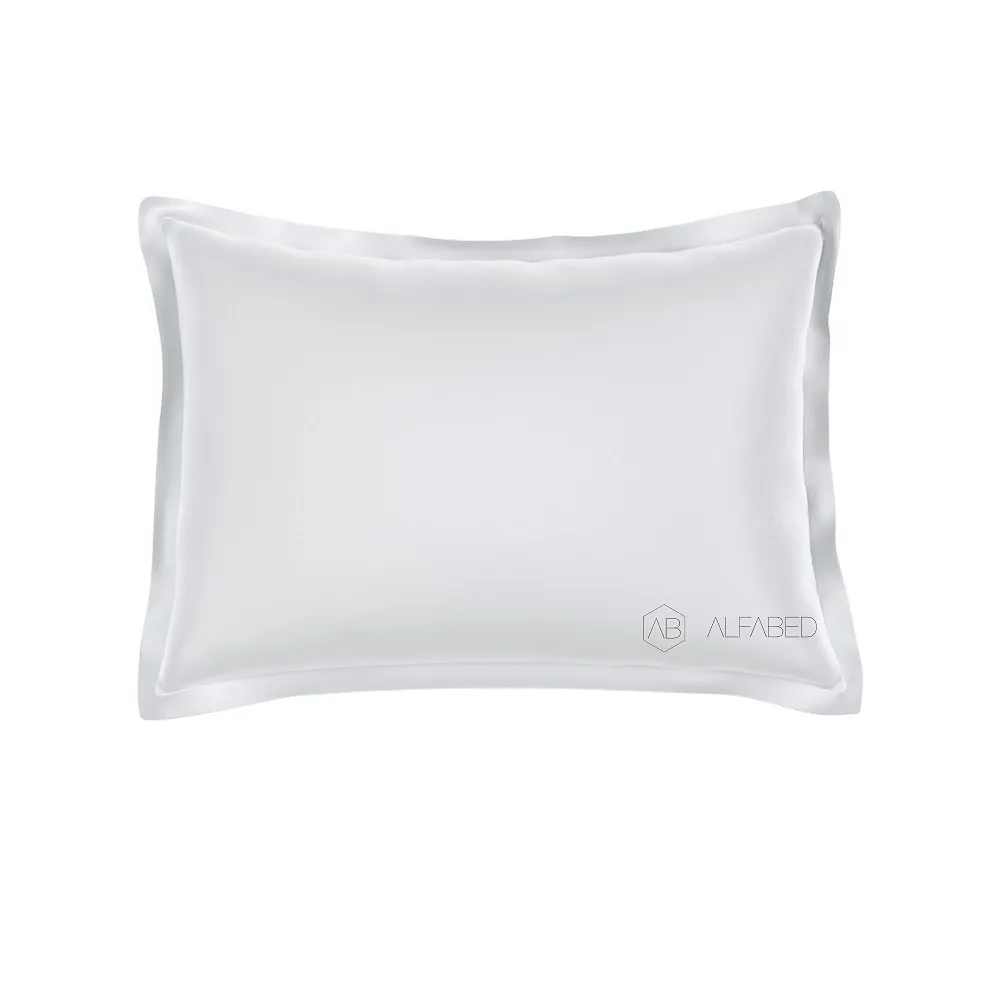 Pillow Case Premium Cotton Sateen White 3/4