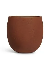 Кашпо TREEZ ERGO Concrete Чаша Кортен д-35 см, в-35 см