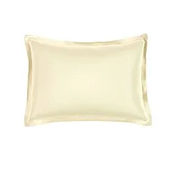 Pillow Case Premium Cotton Sateen Cream 3/4