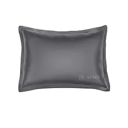 Pillow Case Royal Cotton Sateen Carbon 3/4