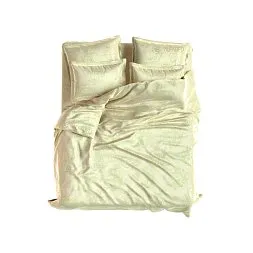 Set Lux Double Face Jacquard Modal Vineyard Cream
