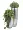 Кашпо TREEZ Effectory Metal Высокий конус Giant Серебро в-120, д-46 см 1/1 2879526