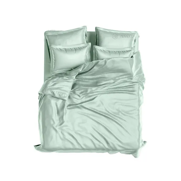 Set Royal Cotton Sateen Aqua