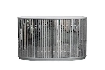 Комод зеркальный двухдверный KFG040