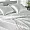 Fitted Sheet 100% Silk Sparkling Silver 3804092