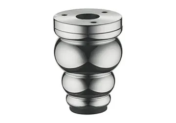 Ножка Adjustable Shiny Chrome H 8 cm