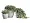 Кашпо TREEZ Effectory Wow Конус-Чаша Слоновая кость с рельефом в-46 см, д-49 см 2880298
