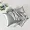 Pillow Case 100% Silk Sparkling Silver 3804003