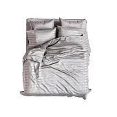 Товар Set Premium Woven Cotton Sateen Stripe Grey добавлен в корзину 