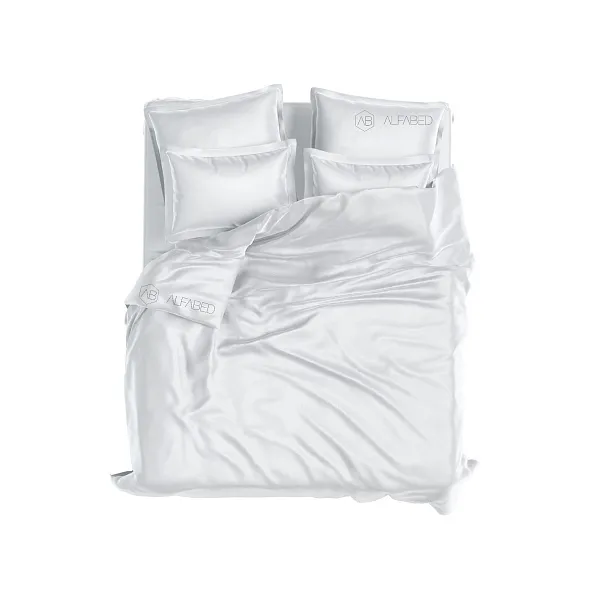 Set Premium Cotton Sateen White