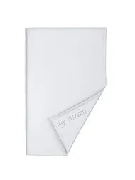 Cearshaf pentru plapuma premium cotton sateen white f1 zip