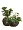 Кашпо TREEZ Effectory Metal Высокая лодка Design Crumple Чернёная бронза в-15, ш-18, дл-41 см 2879846