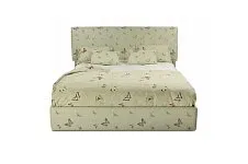 Patul alfabed city limited edition butterflies cu mecanism de ridicare