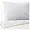 Set Lenjerie ALFABED Premium Cotton Sateen White Design Modern Look (Gold Tape)		 3796628