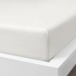 Чехол Luxury Cotton Extra Comfort White на резинке