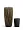 Кашпо TREEZ Effectory Metal Высокий конус Design Wave Чернёная бронза в-75 см, д-34 см 2879619