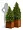 Кашпо TREEZ Effectory Corten Steel Куб 30х30х30 см 2880469