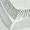 Fitted Sheet 100% Silk Sparkling Silver 3804089