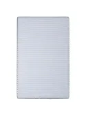 Товар Fitted Sheet Premium Woven Cotton Sateen Stripe Grey H H-45 добавлен в корзину