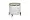 Тумбочка белая 2 ящика d51*55см 77IP-GD009-TUMB 2942749